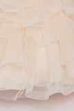 Tulle Illusion Sweetheart Ball Gown Dress with Bolero.