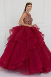 atractivo vestido de quinceaneras