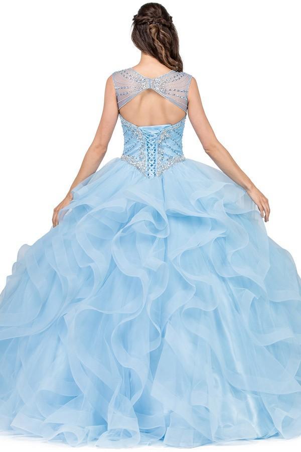 EXTRAORDINARIO  VESTIDO DE QUINCEANERA