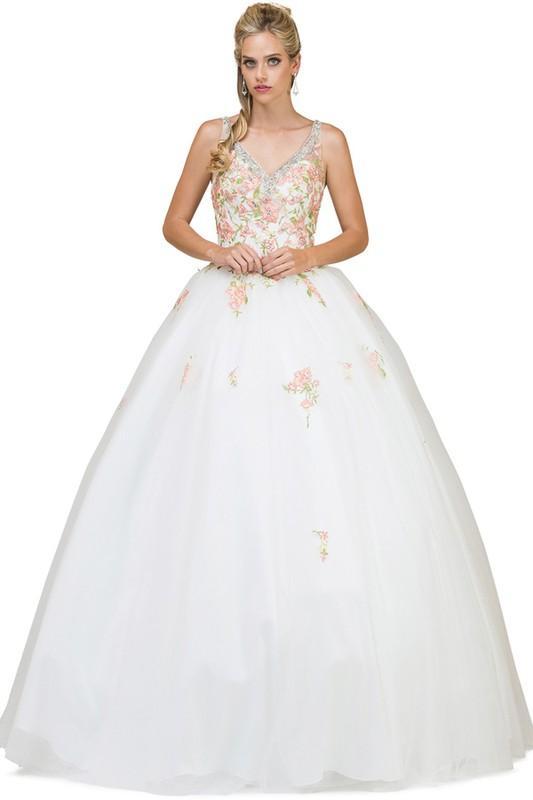 ADORABLE VESTIDO DE QUINCEANERAS