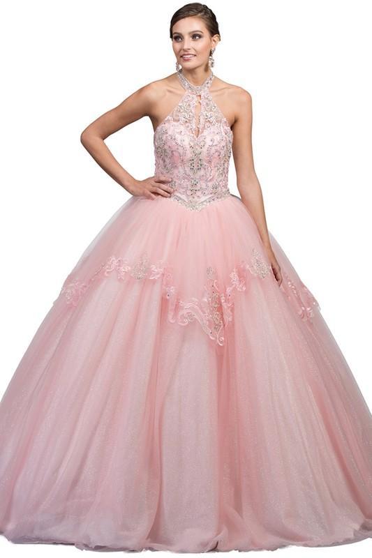 Halter Quinceanera Dress