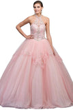 Halter Quinceanera Dress