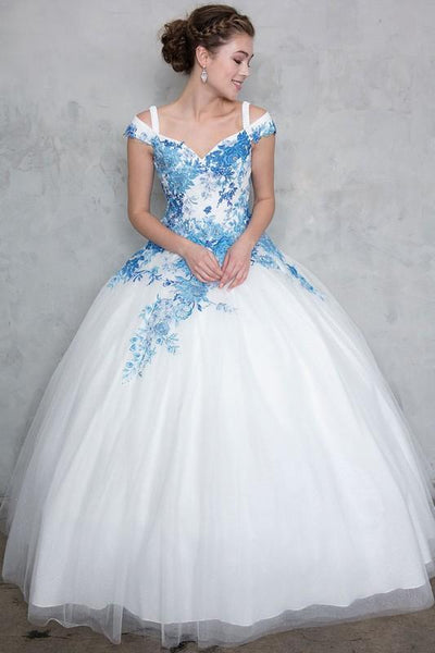 VESTIDOS DE QUINCEANERAS BORDADOS