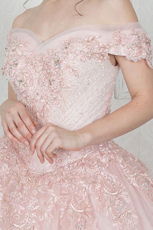 Despanpanante vestido de quinceaneras