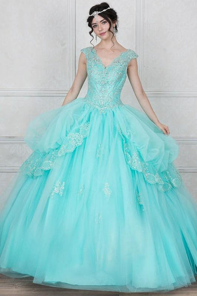 Brillante vestido de quinceaneras