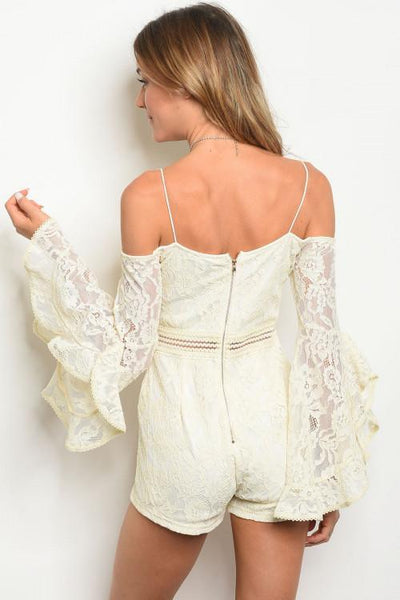 CREAM ROMPER