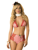 ESPIRAL 6253 CHIC AND FLIRTY SANTA-¦S DRESS COLOR RED